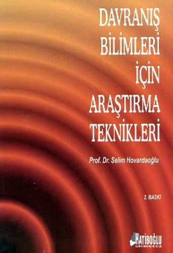 Davranış Bilimleri İçin Araştırma Teknikleri