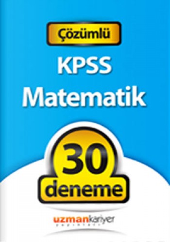 KPSS MATEMATİK 30 DENEME 