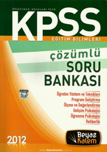 KPSS EĞİTİM BİLİMLERİ ÇÖZÜMLÜ SORU BA.