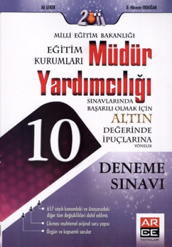 MÜDÜR YARDIMCILIĞI 10 DENEME SINAVI