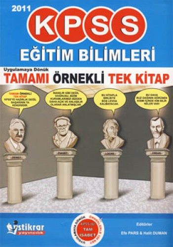 KPSS EĞİTİM BİLİMLERİ TAMAMI ÖRNEKLİ TEK Kİ.