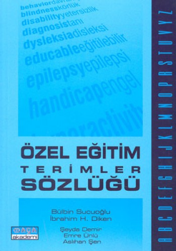 ÖZEL EĞİTİM TERİMLER SÖZLÜĞÜ