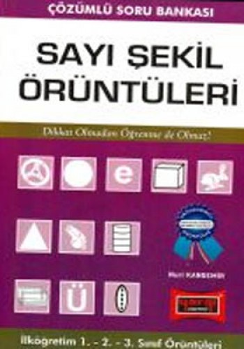 SAYI ŞEKİL ÖRÜNTÜLERİ 1-2-3 SINIF