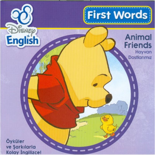 DISNEY ENGLISH FIRST WORDS ANIMAL FRIENS