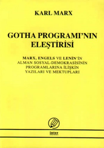 GOTHA PROGRAMININ ELEŞTİRİSİ