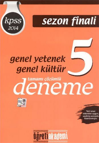 KPSS G.Y.G.K.SEZON FİNALİ 5 DENEME