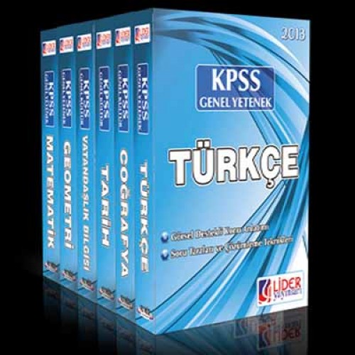 KPSS GENEL YETENEK TÜRKÇE MODÜLER SET