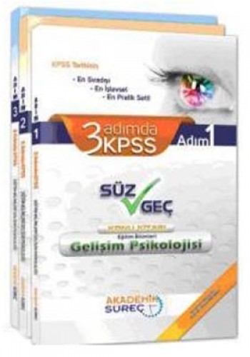 KPSS GELİŞİM PSİKOLOJİSİ SET 3 ADIMDA