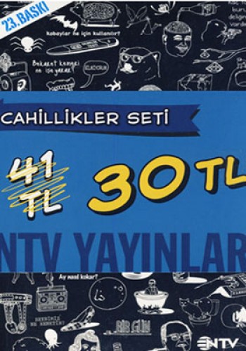 CAHİLLİKLER SETİ 3 KİTAP TAKIM