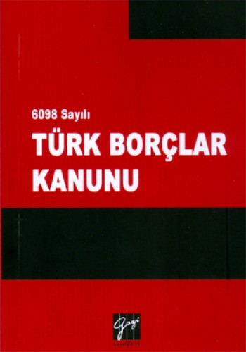 TÜRK BORÇLAR KANUNU CEP