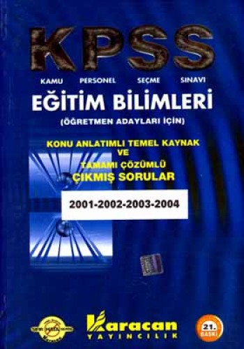 KPSS EĞİTİM BİLİMLERİ