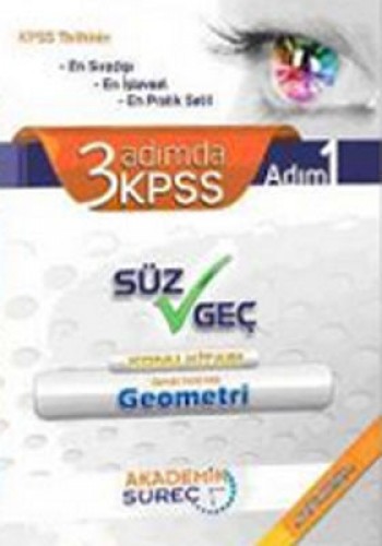 KPSS GEOMETRİ SET 3 ADIMDA