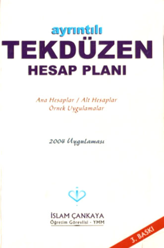 TEKDÜZEN HESAP PLANI AYRINTILI