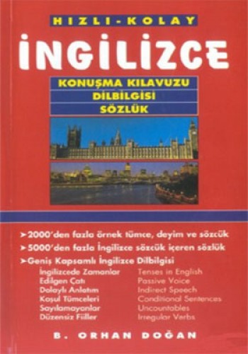 İNGİLİZCE KONUŞMA KILAVUZU DİLBİLGİSİ SÖZLÜK