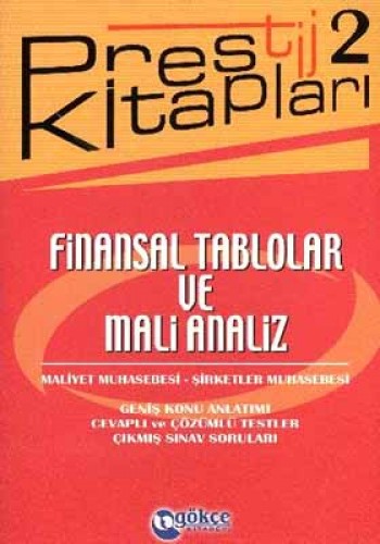 FİNANSAL TABLOLAR VE MALİ ANALİZ