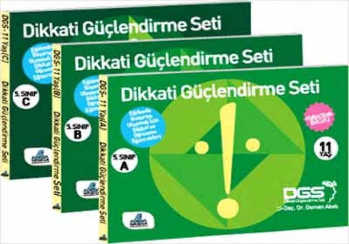 DİKKAT GÜÇLENDİRME SETİ 11 YAŞ