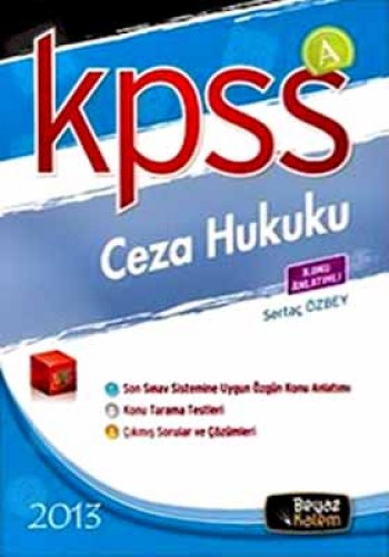 KPSS CEZA HUKUKU KONU ANLATIMI