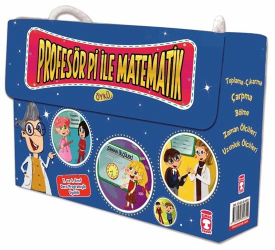 Profesör Pi İle Matematik 1 Set - 5 Kitap Takım